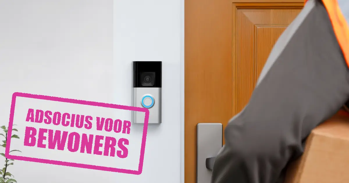 Video deurbel plaatsen in een huurwoning